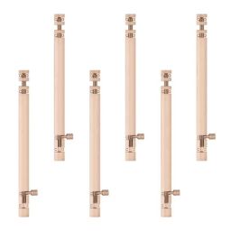 Atom 12 inch Aluminium Rose Gold Finish Heavy Duty Joint-Less Tower Bolt, TB002-RG-12 inch-106 (Pack of 6)-picture-15