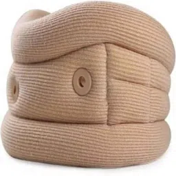 Kudize Cotton Cervical Collar Firm Density Beige Neck Support, Size: M-picture-21