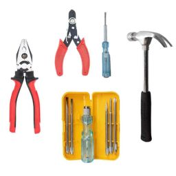 Hillgrove HGCM314M1 8 inch Heavy Duty Grip Combination Lineman Plier &a; Wire Cutter, Line Tester, Hammer &a; 5-in-1 Screwdriver Combo, HGCM588-picture-20