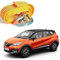 Kozdiko 2 Ton Nylon Yellow Car Towing Rope with Both End Forged Hooks for Renault Captur-picture-17