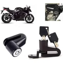 Auto Pearl Steel Black Heavy Duty Anti-Theft Disc Brake Lock for GT250R, Lock_374-picture-20