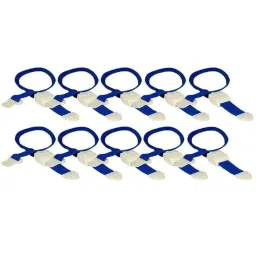 Clear &a; Sure 47x2.5cm Elastic Arm Tourniquet Band with Plastic Buckle (Pack of 10)-picture-34