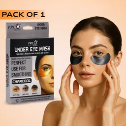 prc herbal Charcoal Under Eye Mask for Dark Circles, Puffiness & Wrinkles (Pack of 1)-picture-40