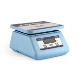 Venus 20kg Plastic Silver Electronic Digital Rechargeable Multi Purpose Weighing Scale for Home, Ks-701 image 2