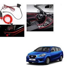 Kozdiko 12V Red Car Interior Decor Neon Strip Light for Datsun Go Plus-picture-20