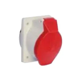 Hensel 16/20A 2P+E Panel Mounting Straight Socket, 410306 (Pack of 10)-picture-40