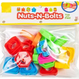 zokato Nuts&Bolts Blocks For Kids&Toddlers-Shape&Colour Matching Screw Educational image 5