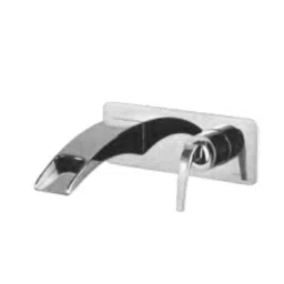 Somany Eiffel Brass Chrome Finish Wall Mounted Single Lever Basin Mixer, 272110950031-picture-19