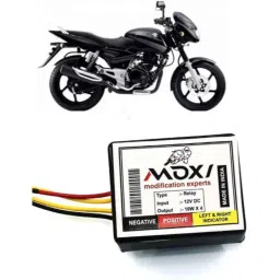 Auto Pearl 12V Black Front &a; Rear Flasher Indicator Light for Bajaj Pulsar 180 DTS-i-picture-36