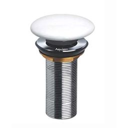 Aquieen 32mm Ceramic Brass White Full Threaded Pop Up Waste Couplings-picture-30