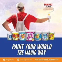 Magic Paints 20 Liter Deep Blue Premium Synthetic Enamel Paint with Hammerstone Finish image 5