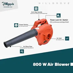 Hillgrove 800W Plastic Red Electric Air Blower with Carbon Brushes &a; 25 in 1 Screwdriver, HGCM1075 image 2