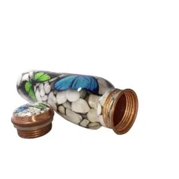 Healthchoice 750ml Copper Butterfly Printed Water Bottle (Pack of 3) image 3