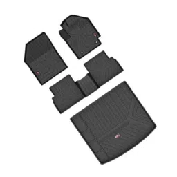 GFX GLLM-043-A 4 Pcs TVP Black All Weather Car Floor Mat Set for MG Astor Automatic-picture-47