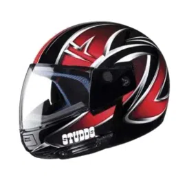 Studds N2 Expanded Polystyrene Black ISI Flip Up-Full Face Helmet, Size: 580 mm-picture-14
