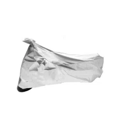 Riderscart Polyester Silver Waterproof Two Wheeler Body Cover with Storage Bag for Hero Karizma ZMR Dual Tone-picture-15