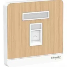 Schneider Electric AvatarOn E8331RJS5_LW Data Socket RJ45 Cat5E Shuttered Light Wood-picture-11