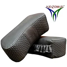 Kozdiko 2 Pcs Memory Foam Grey Luxurious Neck Rest Cushion Pillow Set for Ford Endeavour image 2