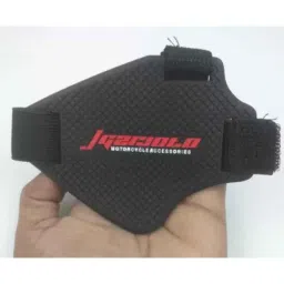 Znee Smart Silicone Red &a; Black Motorcycle Nonslip Wear Resistant Shift Pad Boot Protector image 2