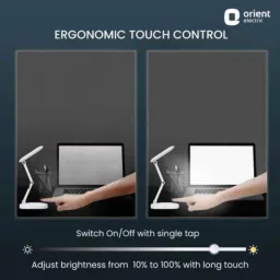 Orient Wave 3W Rectangle Rechargeable LED Desk Lamp image 4