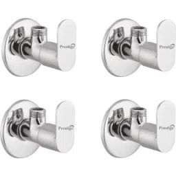 Prestige Ocean Brass Chrome Finish Angle Cock (Pack of 4)-picture-34