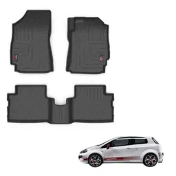 Kozdiko Thermoplastic Polyolefins 3D Life Long Car Floor Mat Set for Fiat Abarth-picture-48
