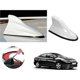 Auto Pearl ABS White Universal Replacement Shark Fin Car Roof Antenna For Renault Fluence-picture-35