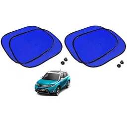 Kozdiko 4 Pcs Blue Chipkoo Car Window Sunshade Curtain Set for Maruti Suzuki Vitara Brezza, koz_83055-picture-22