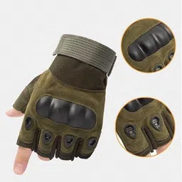 spoweary Self Design Protective Men Gloves-picture-25