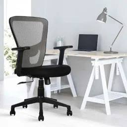Rose Teesla 66x48x120cm Mesh Grey &a; Black Medium Back Ergonomic Chair-picture-15