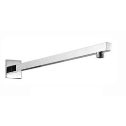 Aquieen 15 inch Brass Square Shower Arm with Wall Flange-picture-36