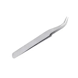Techdelivers 0821YFD8A8I Stainless Steel Silver Tweezers-picture-45