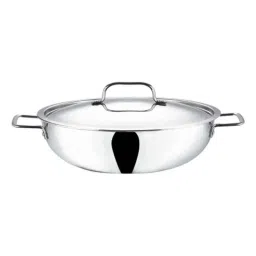 Vinod Platinum 2.5 Litre Induction Friendly Kadhai with Lid, PTKD24 (Pack of 2)-picture-33
