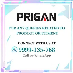 Prigan 4 Pcs 14 inch Polypropylene Black &a; Silver Press Fitting Car Wheel Cover Set for Chevrolet Sail image 5