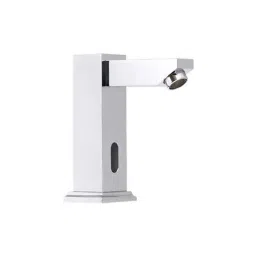 Bharat Photon 220V AC &a; 6V DC Operated Brass Chrome Plated Basin Mounted Sensor Faucet, BP-F167-picture-38