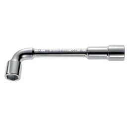 Facom 21x46mm Satin Chrome Finish Forged Metric Angled Open Socket Wrench, 75.21-picture-26