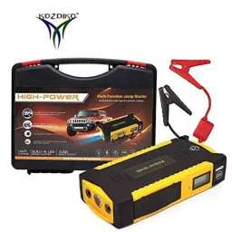 Kozdiko 12V 50800mh Portable Multi-Function Car Jumper Starter with 2 Ports Mobile Phone Charger, Torch &a; SOS Light for Skoda Laura image 2