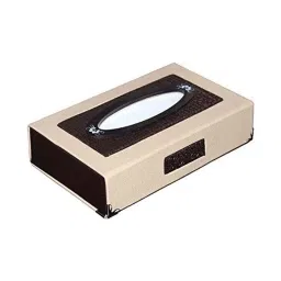 Kozdiko Leatherette Designer Car Tissue Paper Dispenser Box with 200 Sheets (100 Pulls) for Fiat Abarth image 3