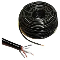 Shivpriya Plus2 RG-6 Copper Clad Steel Coaxial Cable, SP2RG6-CCS-100M, Length: 100m image 2