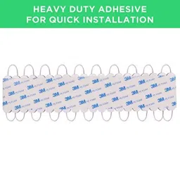 AllExtreme Exmil9g 9 Led Module Light Interior Exterior 12V 5730 Injection Decorative Lamp With Adhesive Backside For Car, Home &a; Decoration (20 Strips, green) image 4