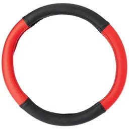 Enexoya SC105711 Leather Black &a; Red Stichable Car Steering Cover for Mitsubishi Lancer, 105711-picture-33