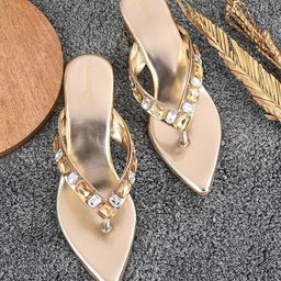 CLOG LONDON Embellished Open Toe Block Heels-picture-38