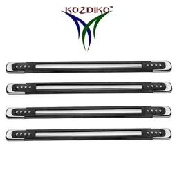 Kozdiko 4 Pcs Black Corner Dots Bumper Protect Set for Fiat Punto image 2