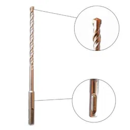 SDS Plus 8x210mm Silver Hammer Drill Bit, AZHDB8-21 image 3