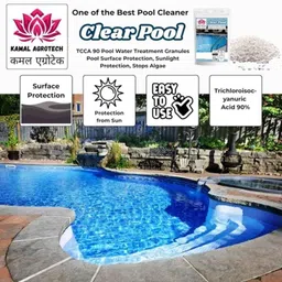 Kamal Agrotech TCCA 90 1kg Water Treatment Granules for Swimming Pool image 2