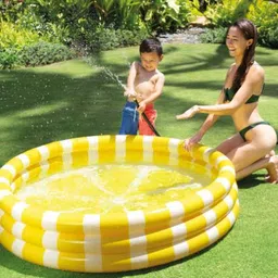 tiny tales Zesty Lemon Pool,(IND *6145) Inflated Size: 1.47m x 33cm Inflatable Swimming Pool image 2