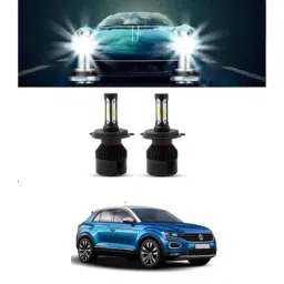 Trigcars 2 Pcs 75W High Power Water Proof Car LED Headlight Bulb Set for Volkswagen T- Roc, TRIG72WATTS0272-picture-20