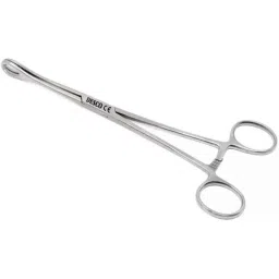 Desco 8 inch Stainless Steel Sponge Holding Forceps, SIGS 1027-image-5