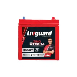 Livguard Zing Eterna 35Ah 12V C20 Red Left Layout Battery with 36+36 Months Warranty for Four Wheelers, ZE 38B20 L-picture-29