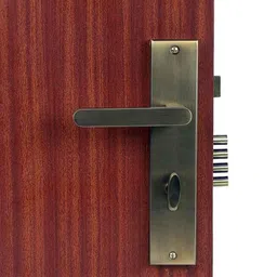 Handle Waala LB-304 10 inch 60mm Stainless Steel Antique Brass Finish One Side Key Heavy Duty Mortise Door Lock Set-image-31